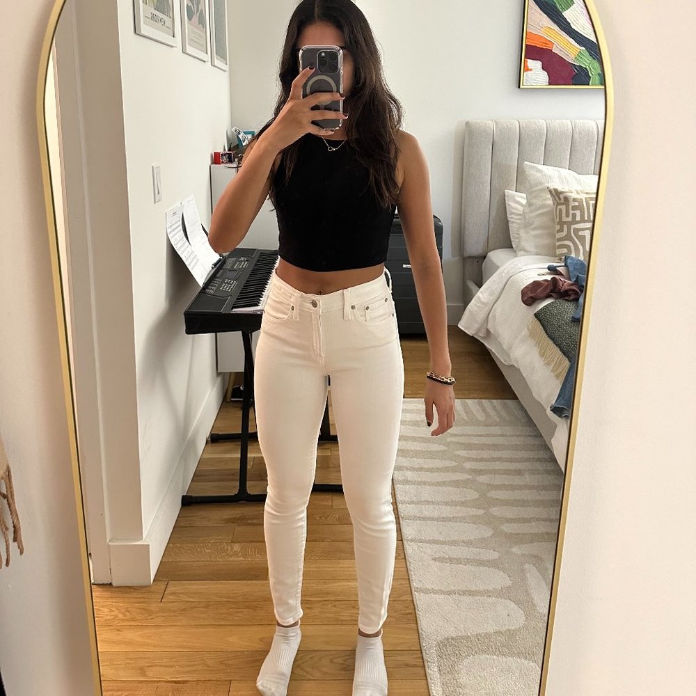 J. Crew White Jeans